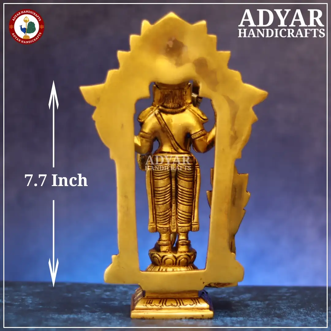 Murugan Idol With Thiruvachi - image 4