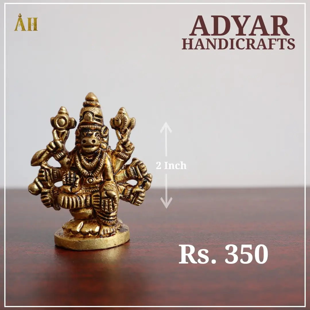 2 inch Varahi Brass Idol