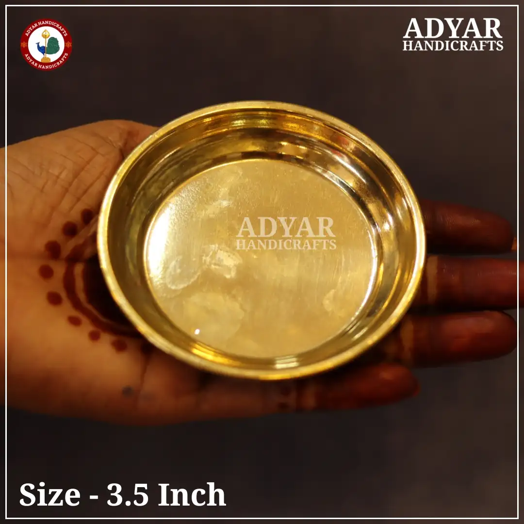 No.4 Size Plate Brass