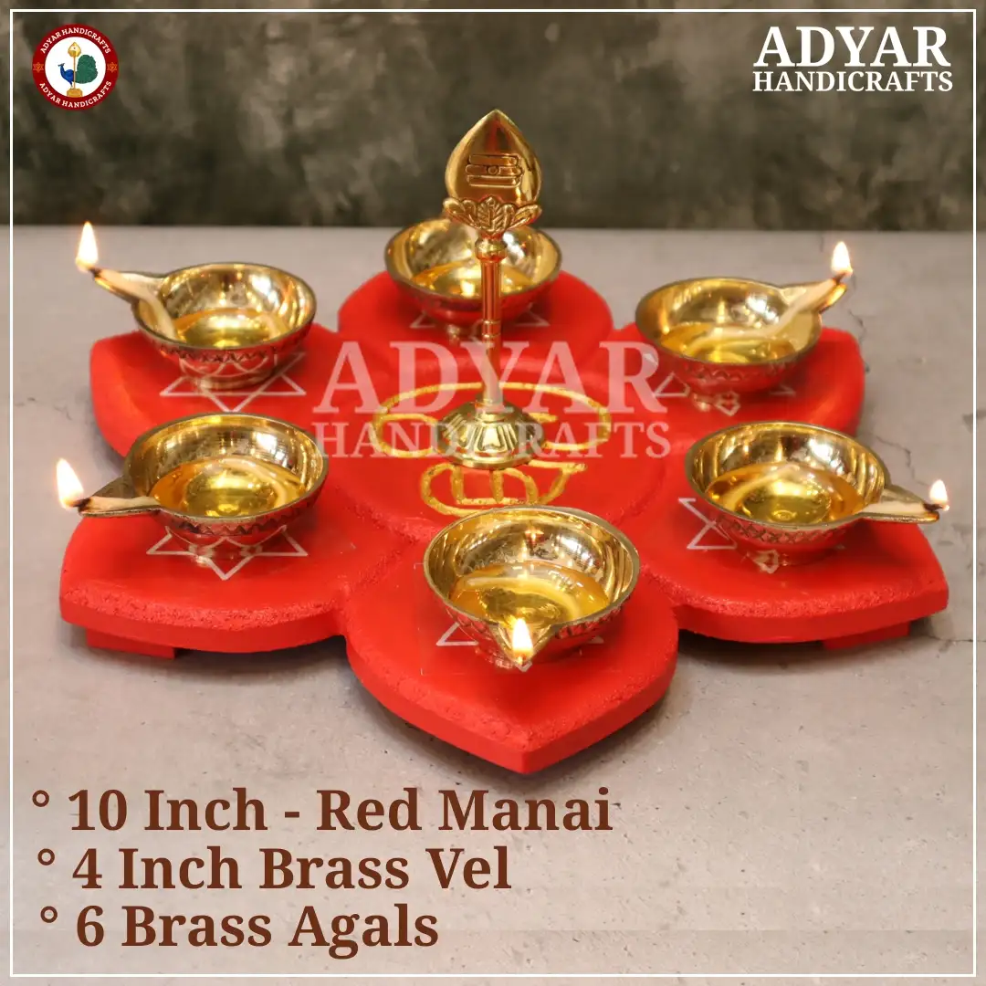 Om Saravana Bava Vel and Agal Set