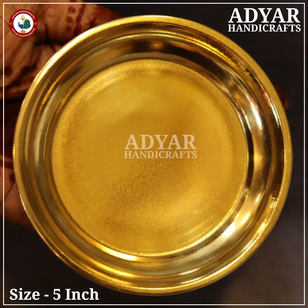 No.7 Brass Plain Plate