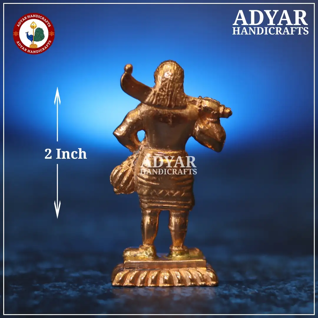 Karuppana Swami Panchalogam Idol - secondary