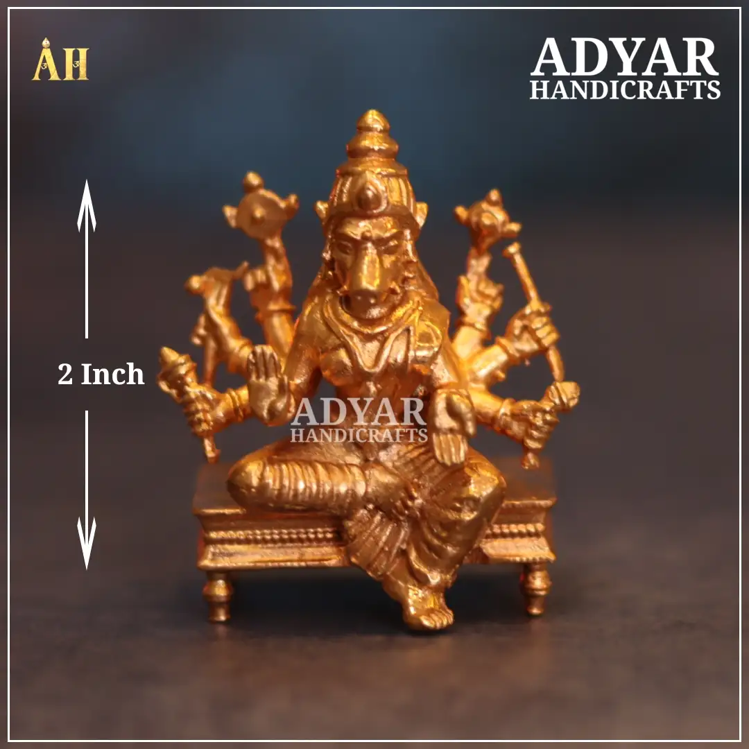 2 Inch Varahi Amman Panchalogam Idol