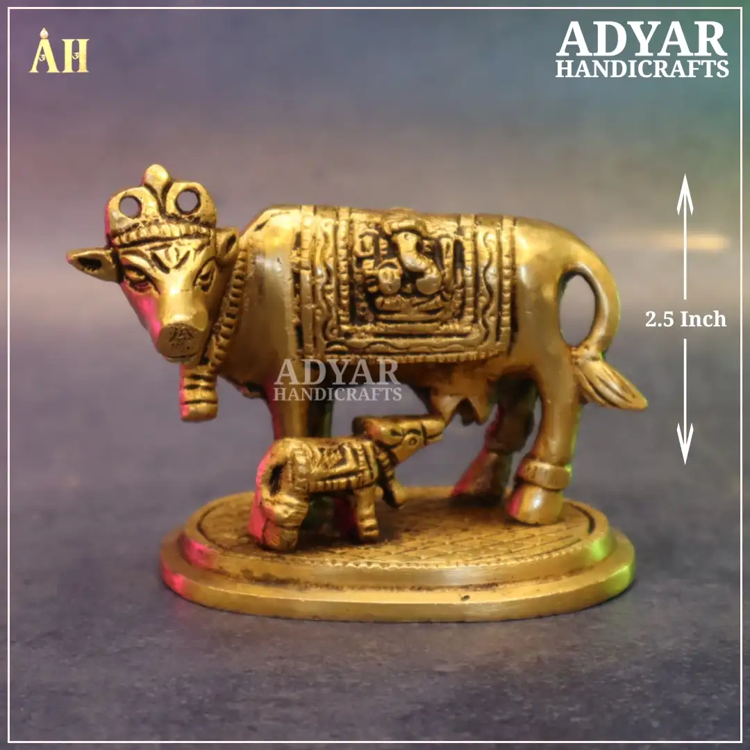 2.5 Inch Komadha Brass Idol