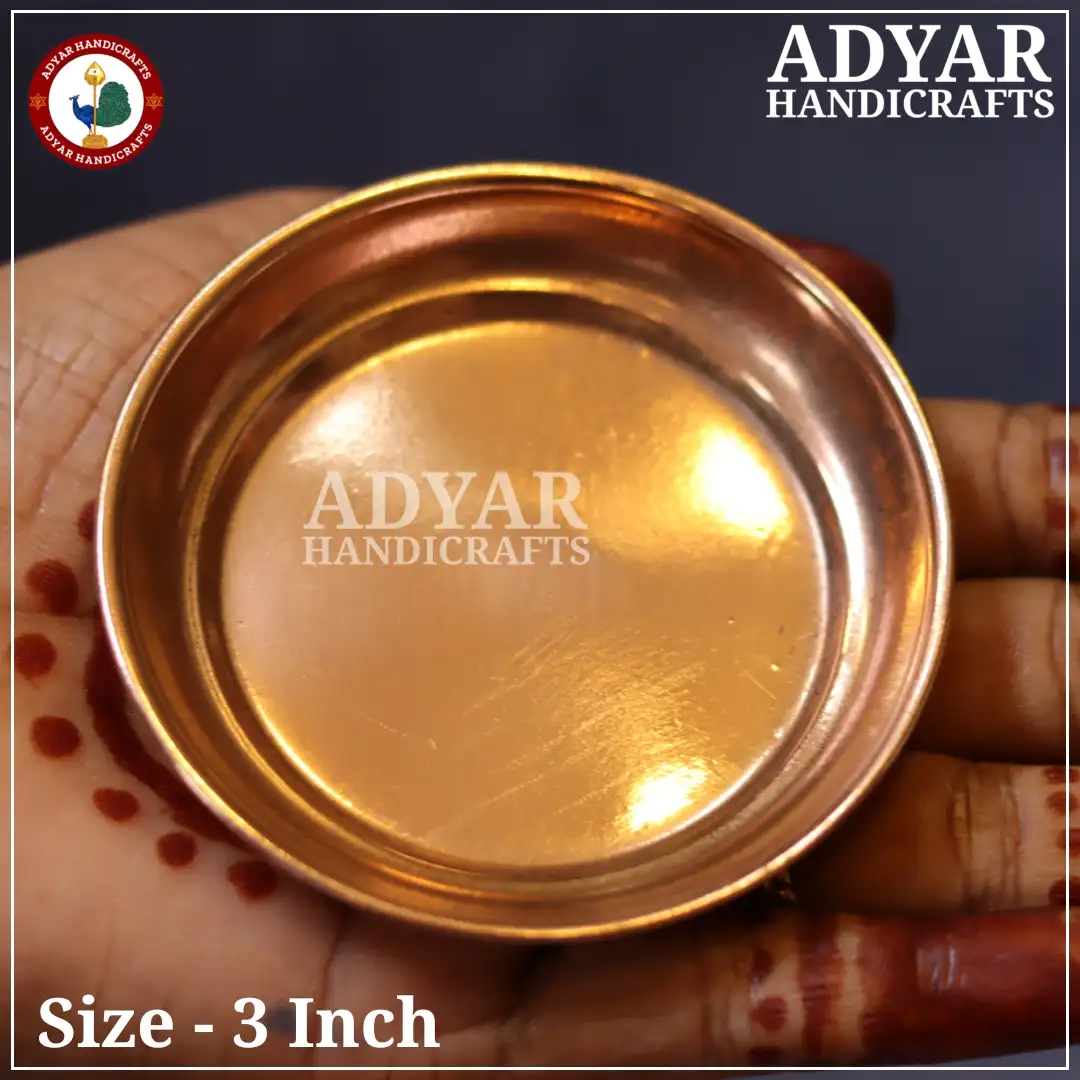 No.3 Copper Plain Plate