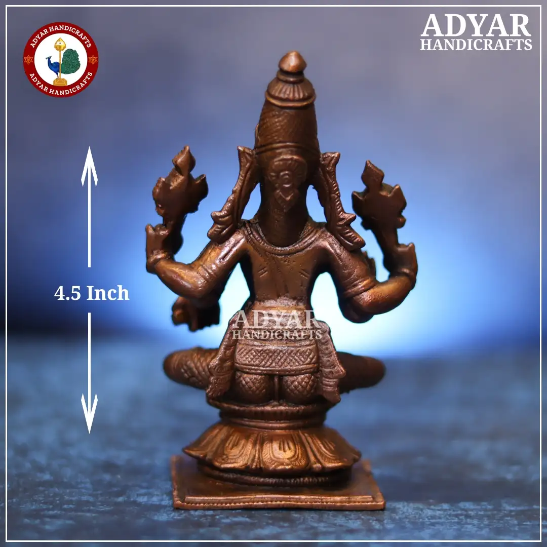 Hayagrivar Copper Idol - image 4