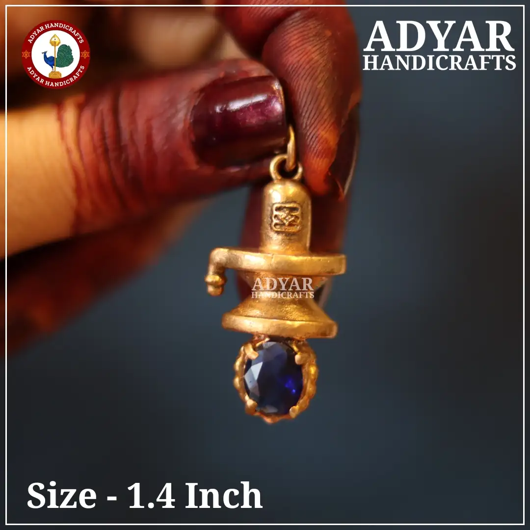 Blue Stone Lingam Pendent