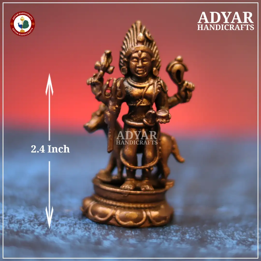 Kalabairavar Copper Idol