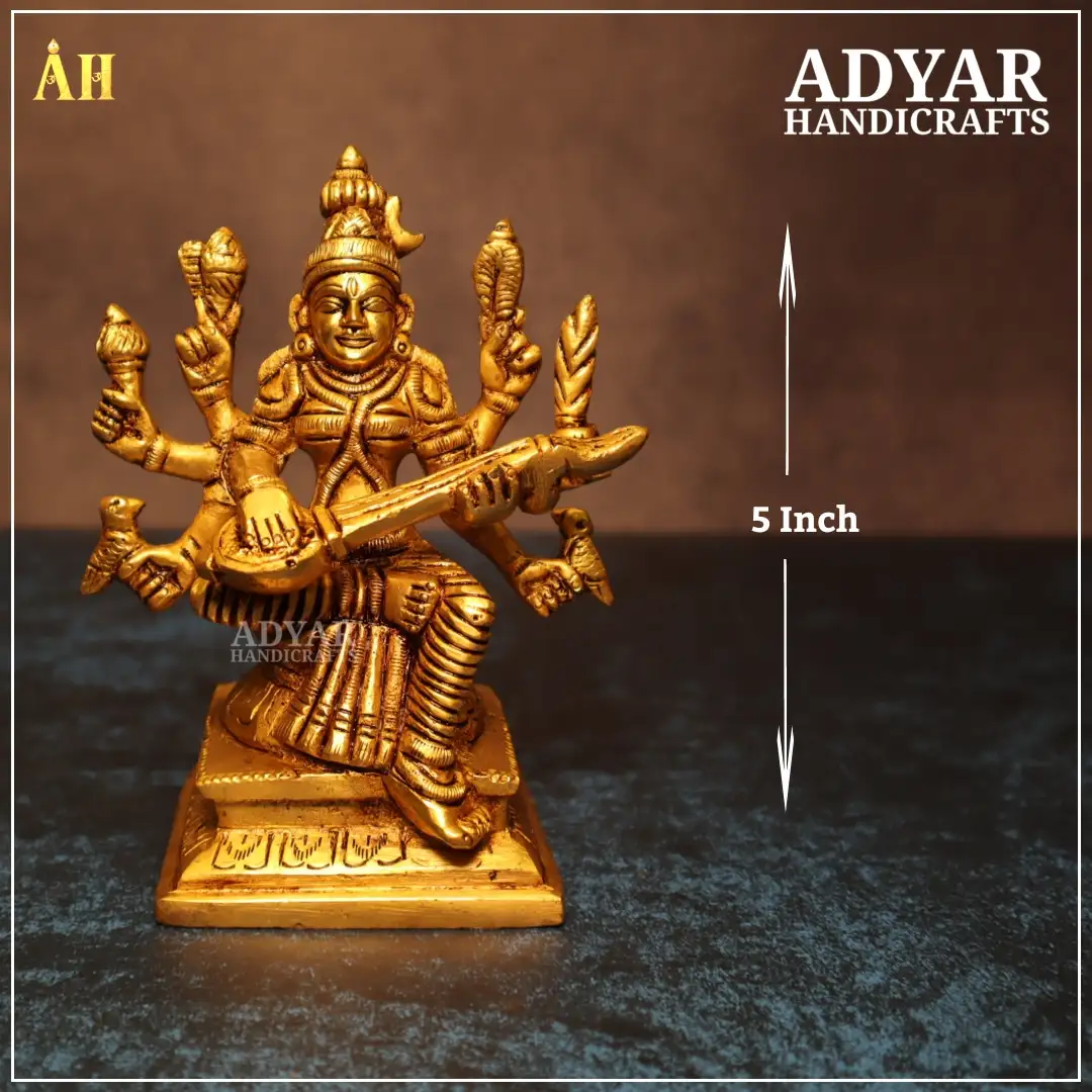 Fine Finish RajaMarthangi Brass Statue