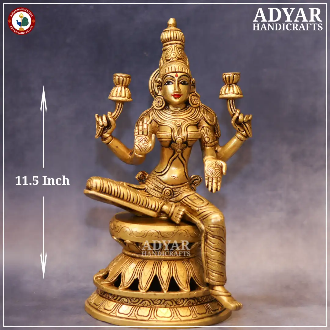Lakshmi Idol Brass