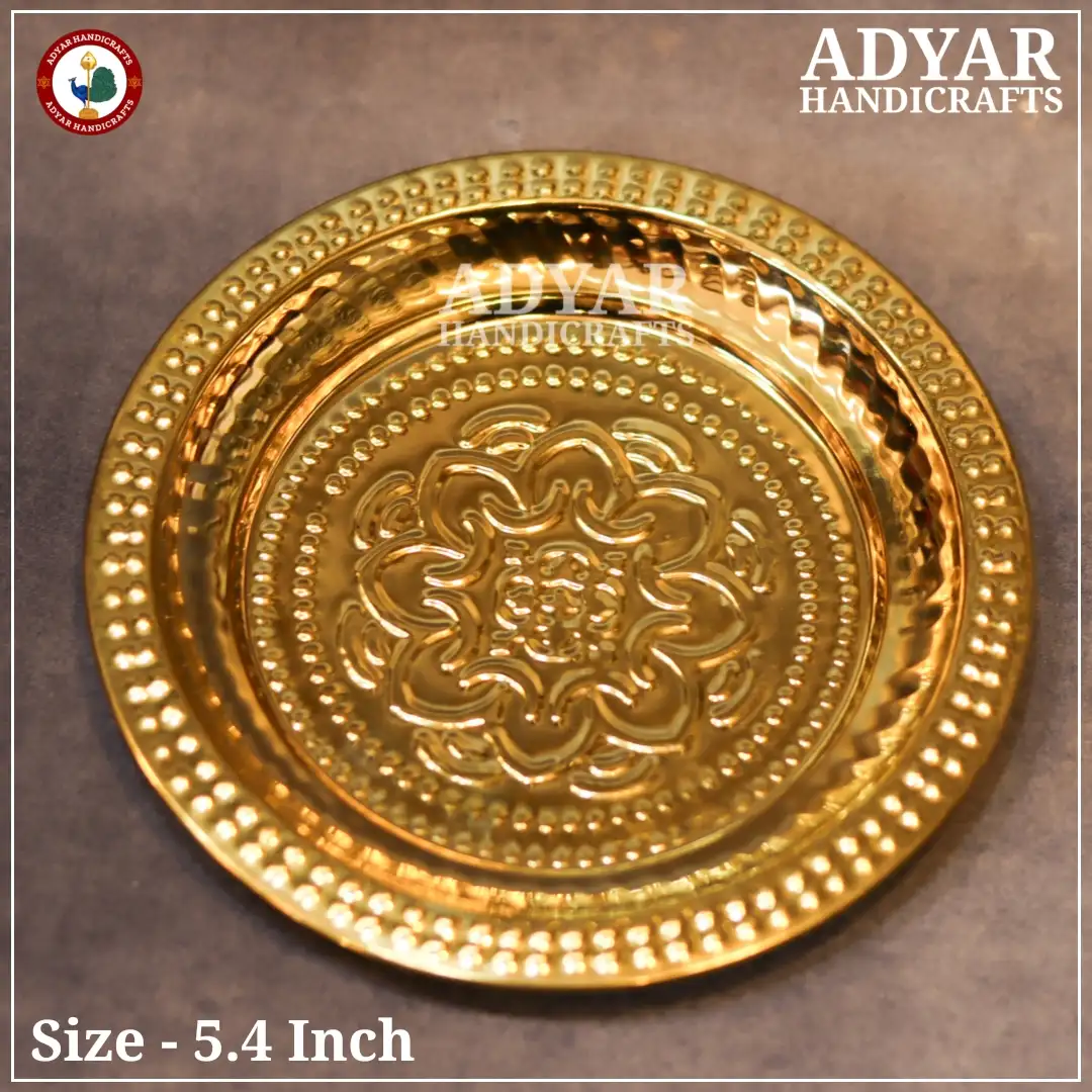 No.6 Flower Design Plate - secondary