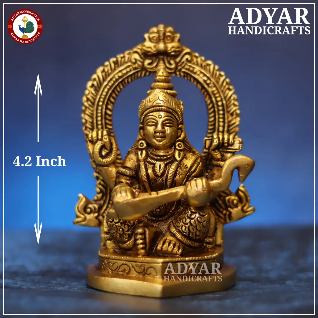 Saraswathi Brass Idol