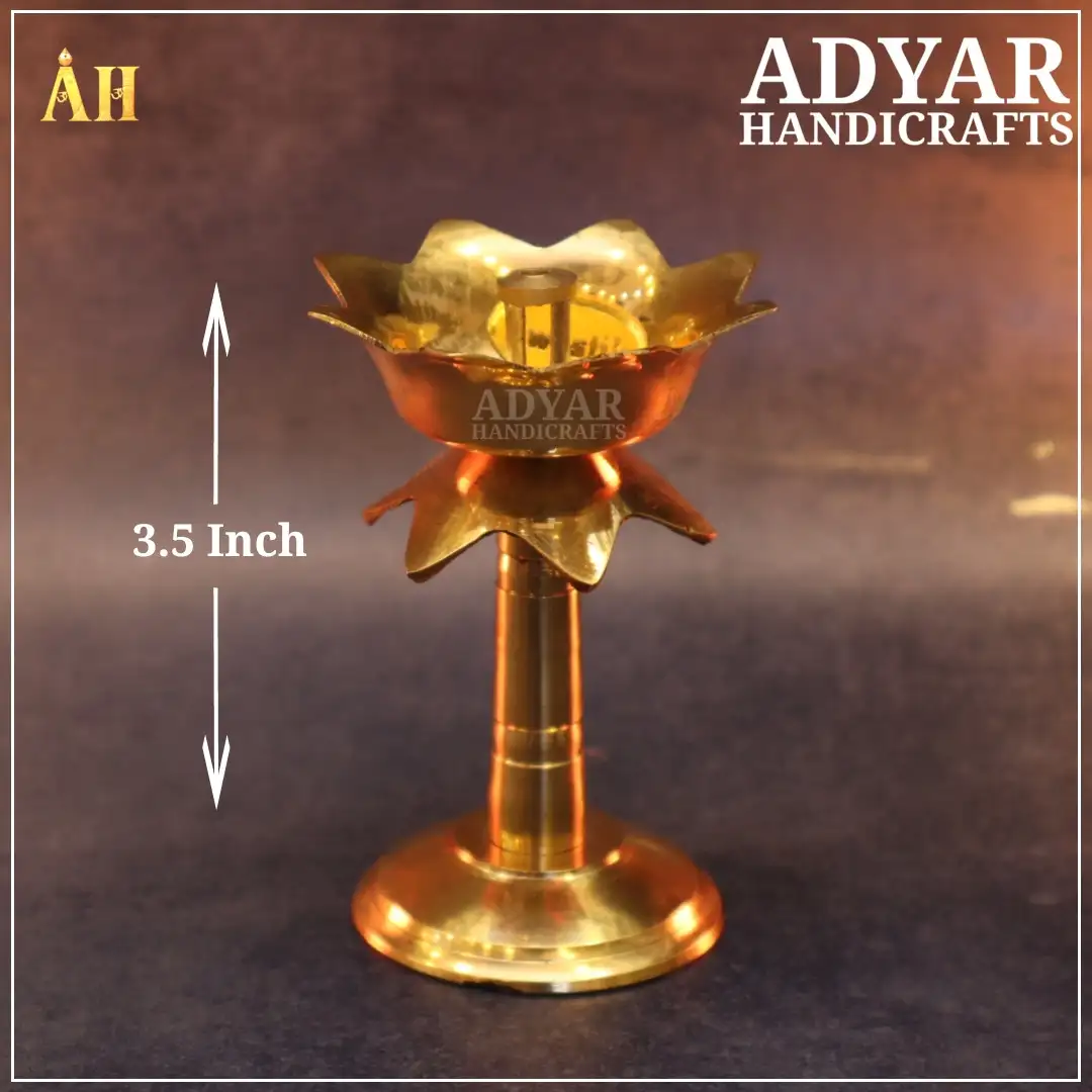 3.5 Inch Pyali Deepam Brass