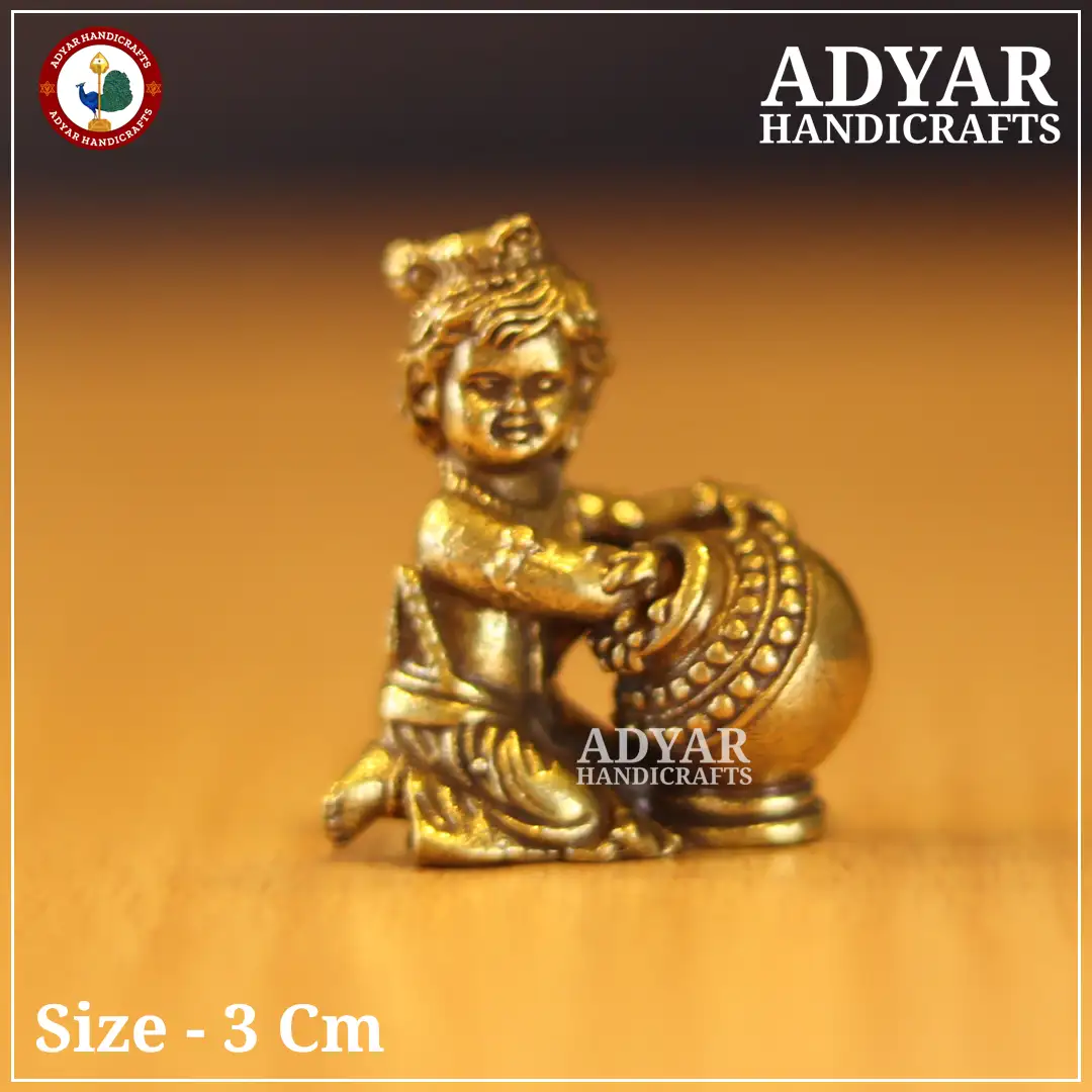Butter Krishna miniature