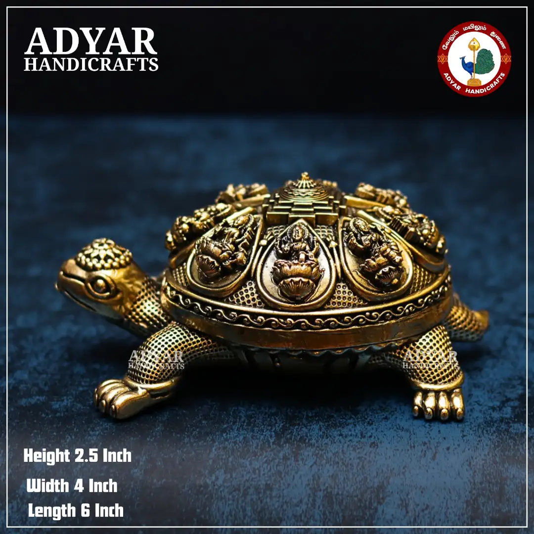 Ashtalakshmi on Kurma - secondary