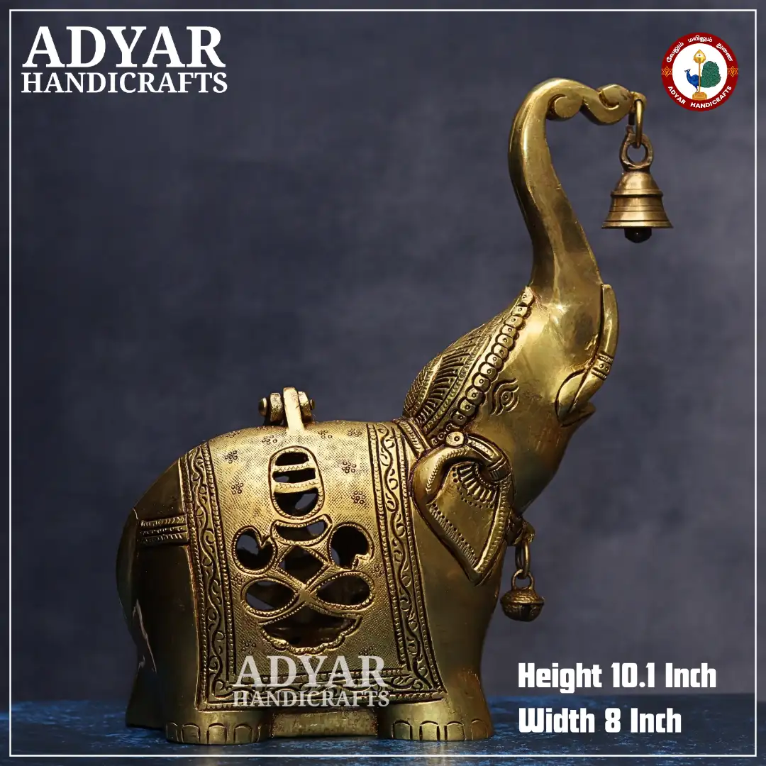 Elephant With Lamp - secondary