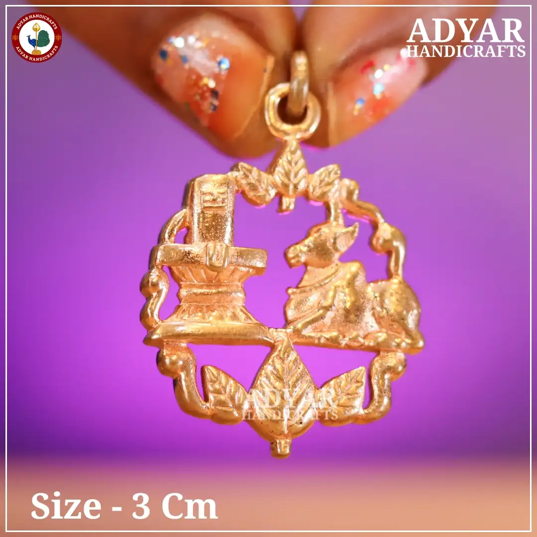 Shivalingam Nandi Vilvam Pendent