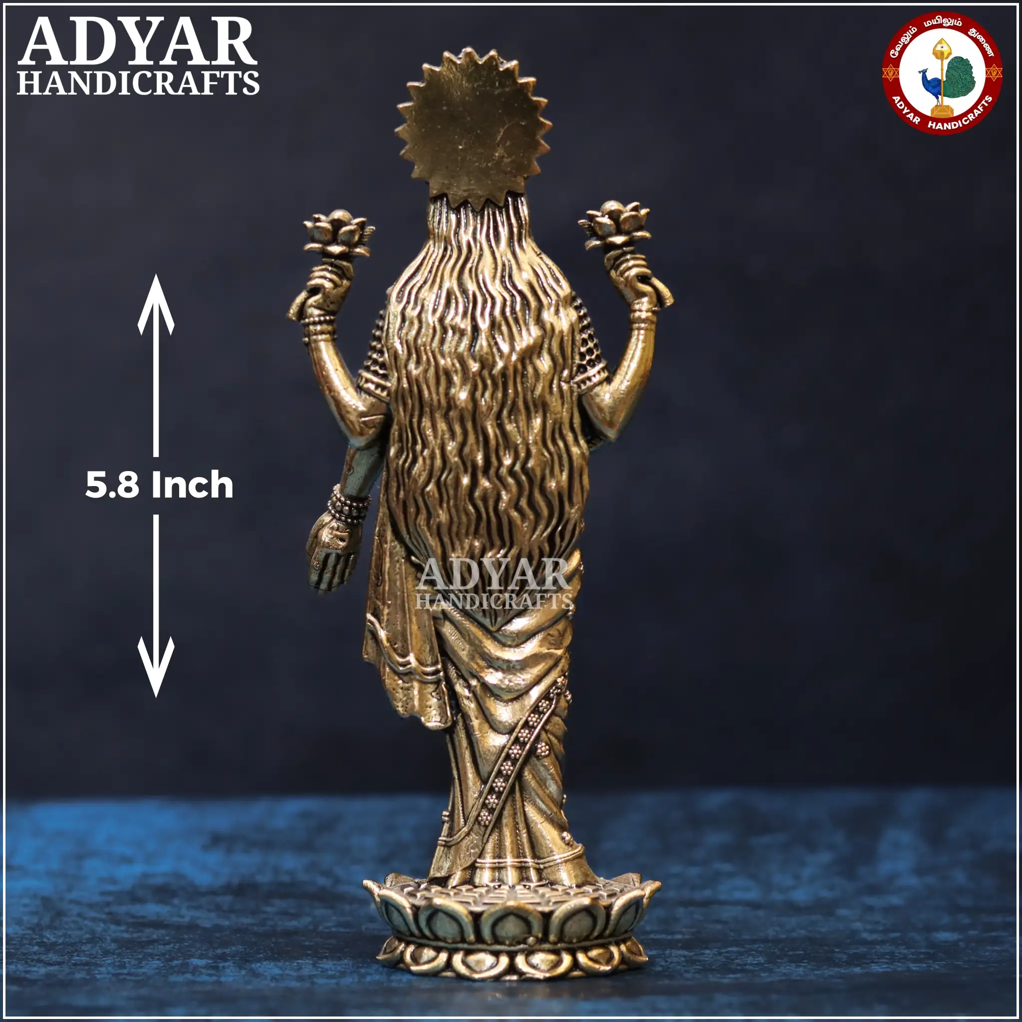 Standing Lakshmi (Lite Weight Model) - image 4