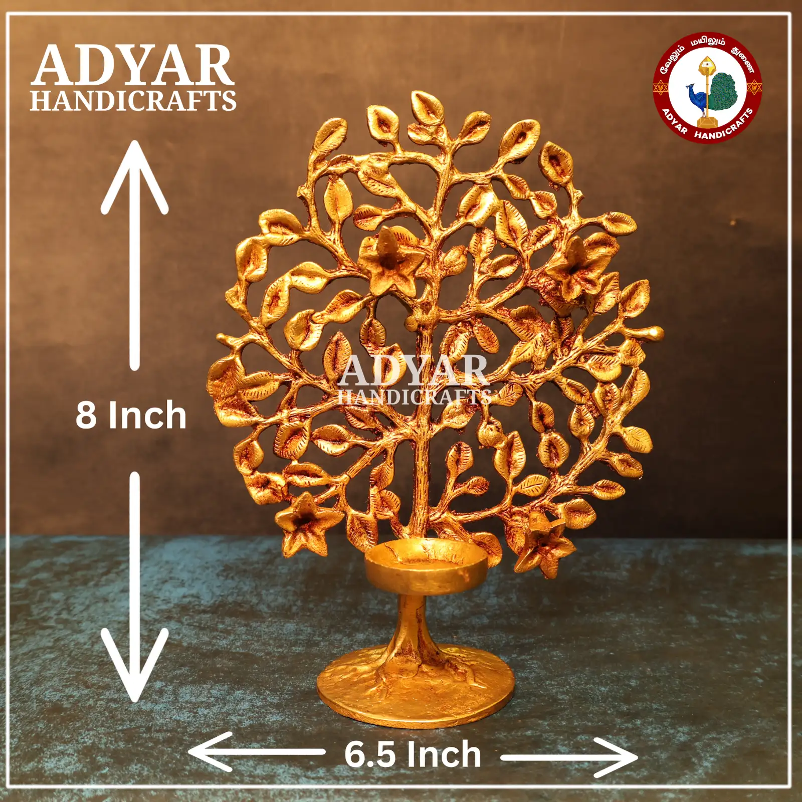 Kalpavriksha Tree with Lamp