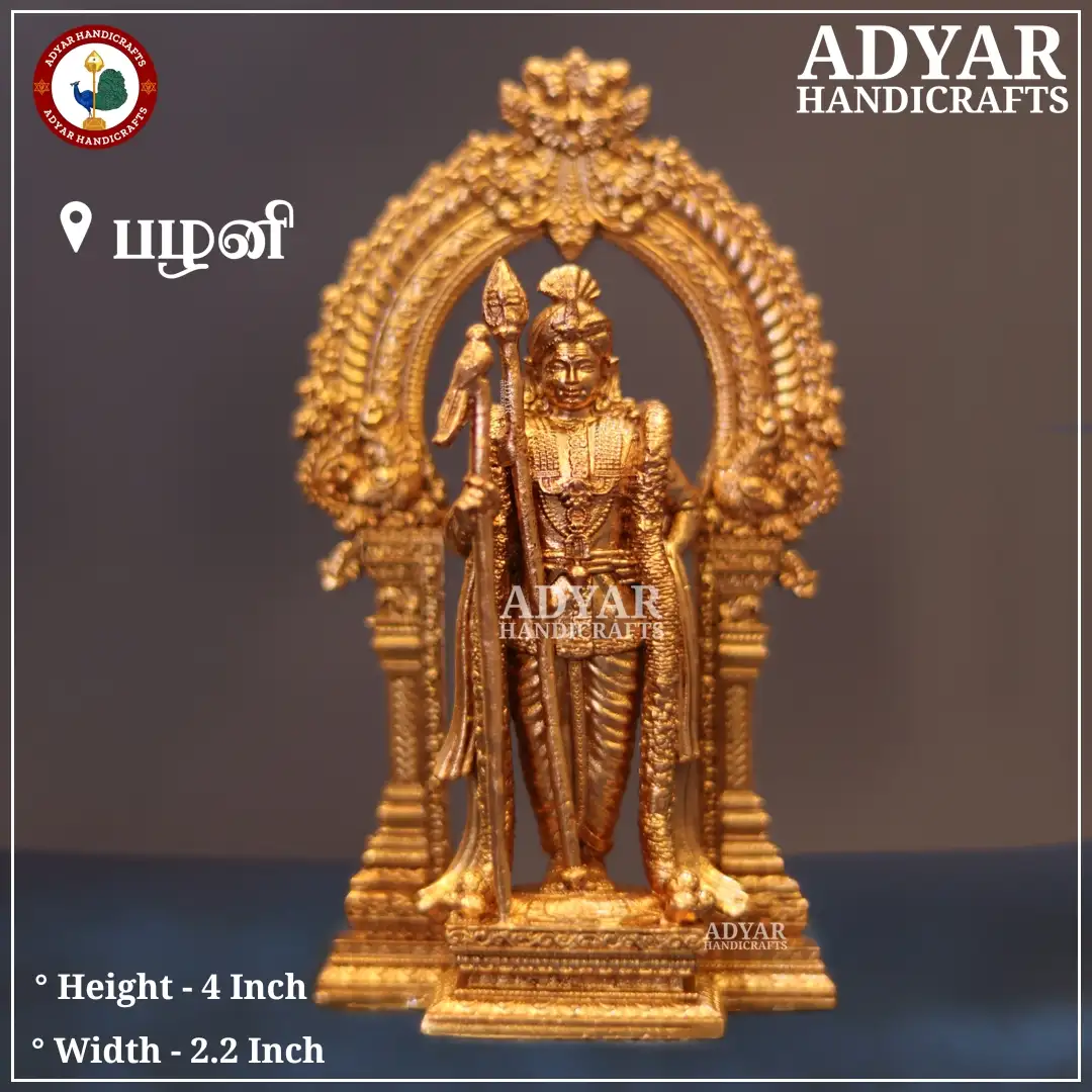 Arupadai Veedu Murugan Panchalogam Idols - image 4