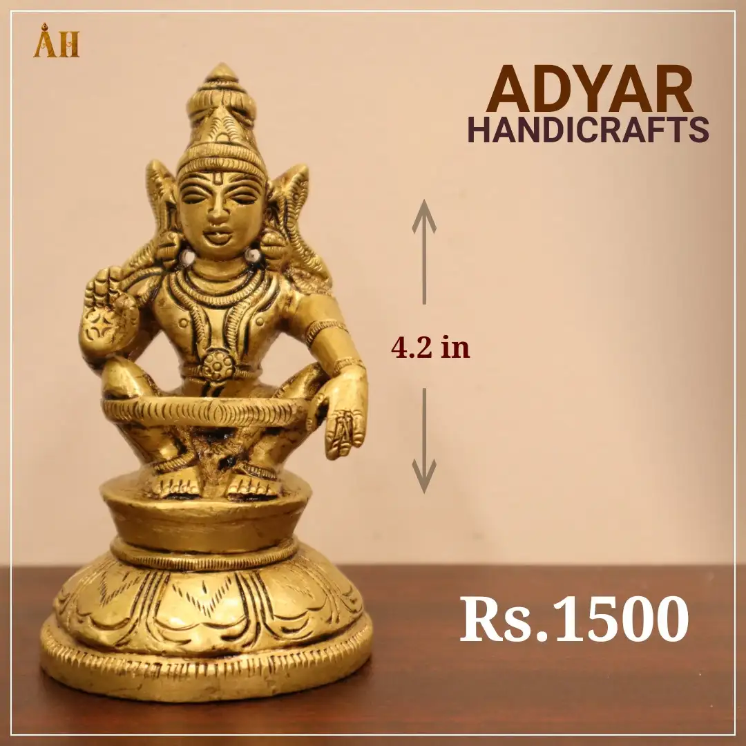 ayyaan brass idol 4.2 inches