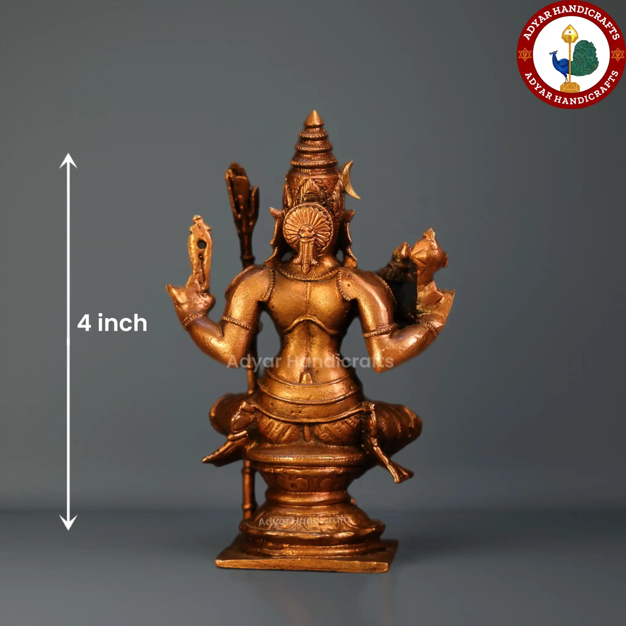 lalithambigai copper idol - secondary