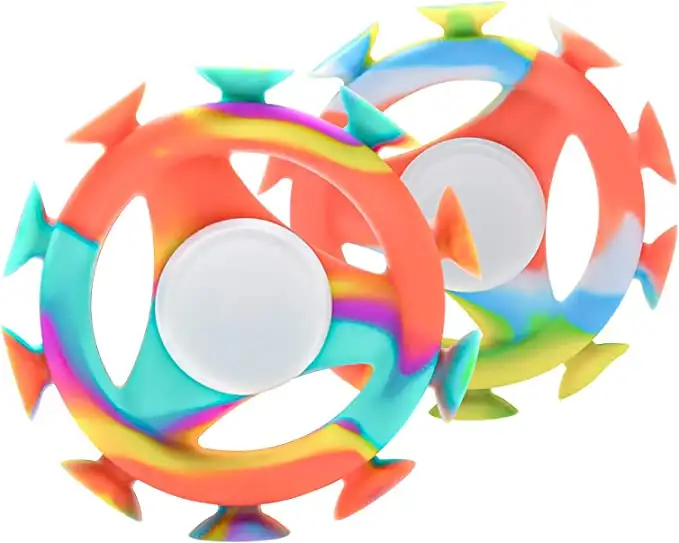 FIDGET SILICONE SOFT SPINNER-SMALL - secondary