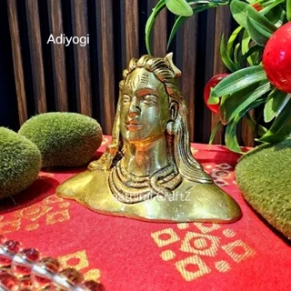 Adiyogi / Shivan Idol Brass Antique Finish God Adiyogi - secondary