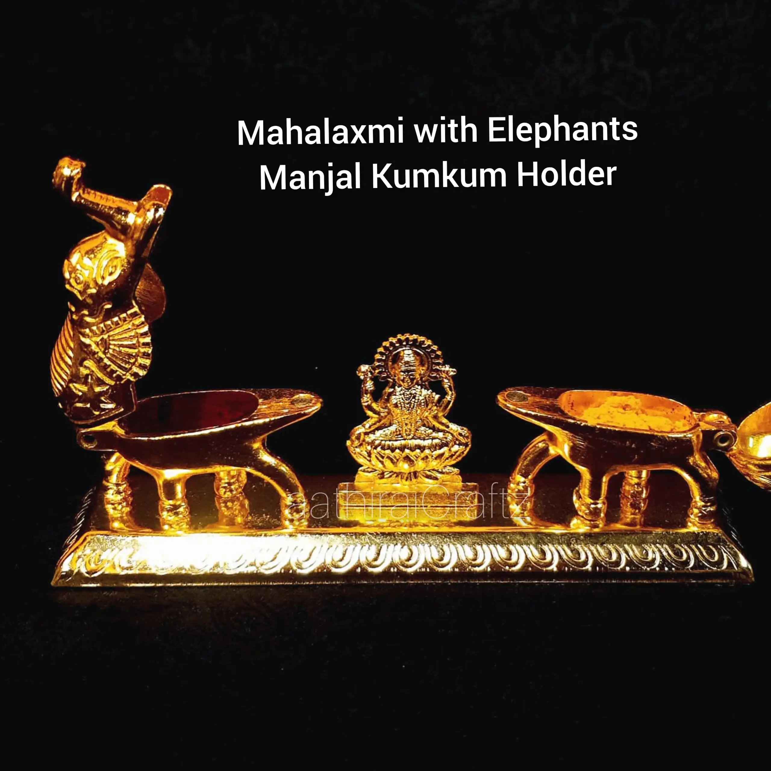 Gajalaxmi Kumkum Stand / Gajalaxmi Kunguma Chimil - secondary