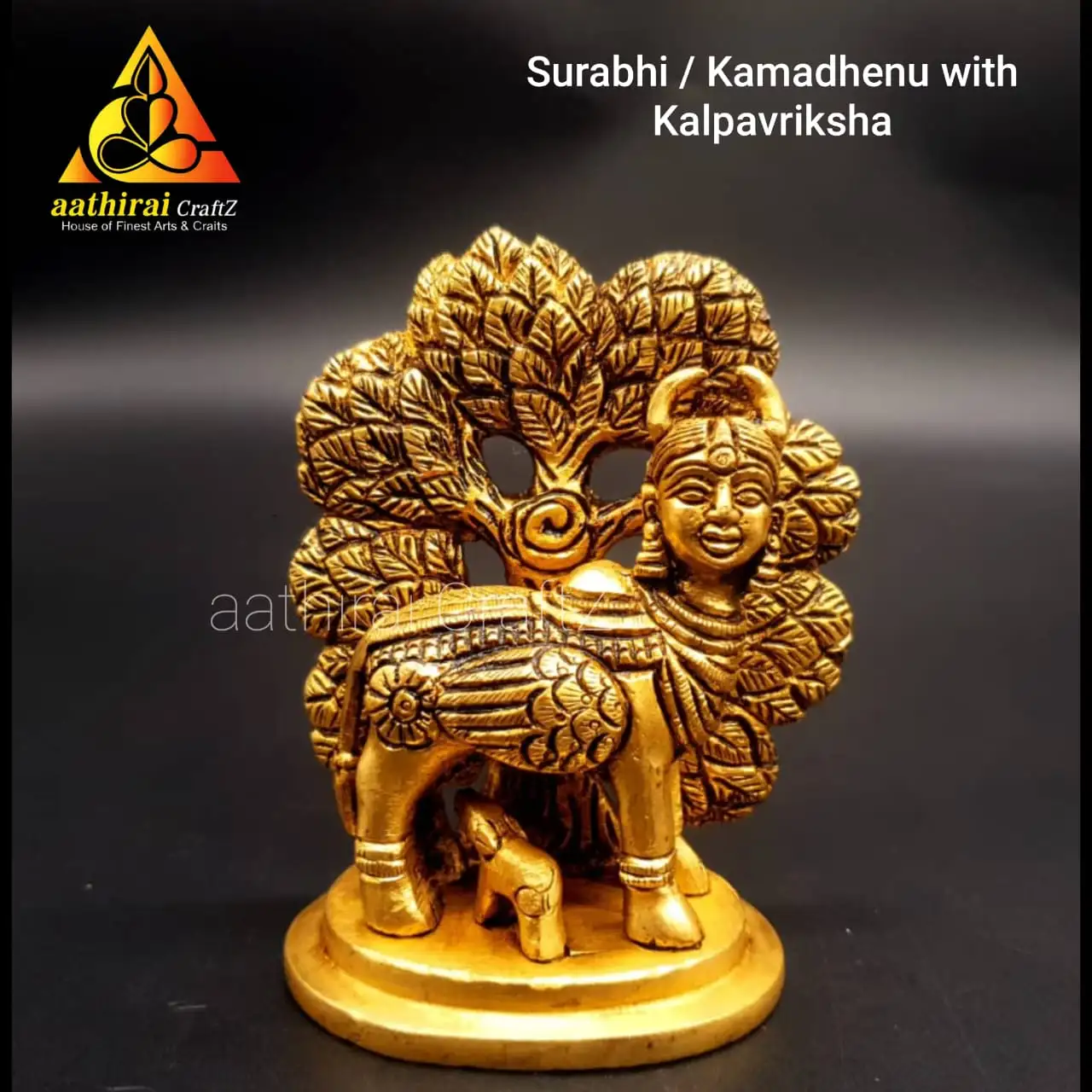 Surabhi / Kamadhenu With Kalpavriksha