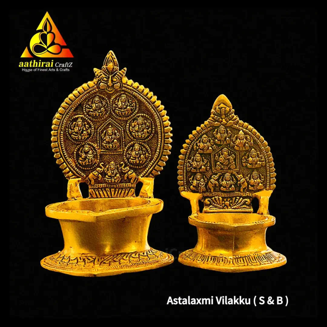 Astalaxmi Tradition Vilakku - Small - secondary