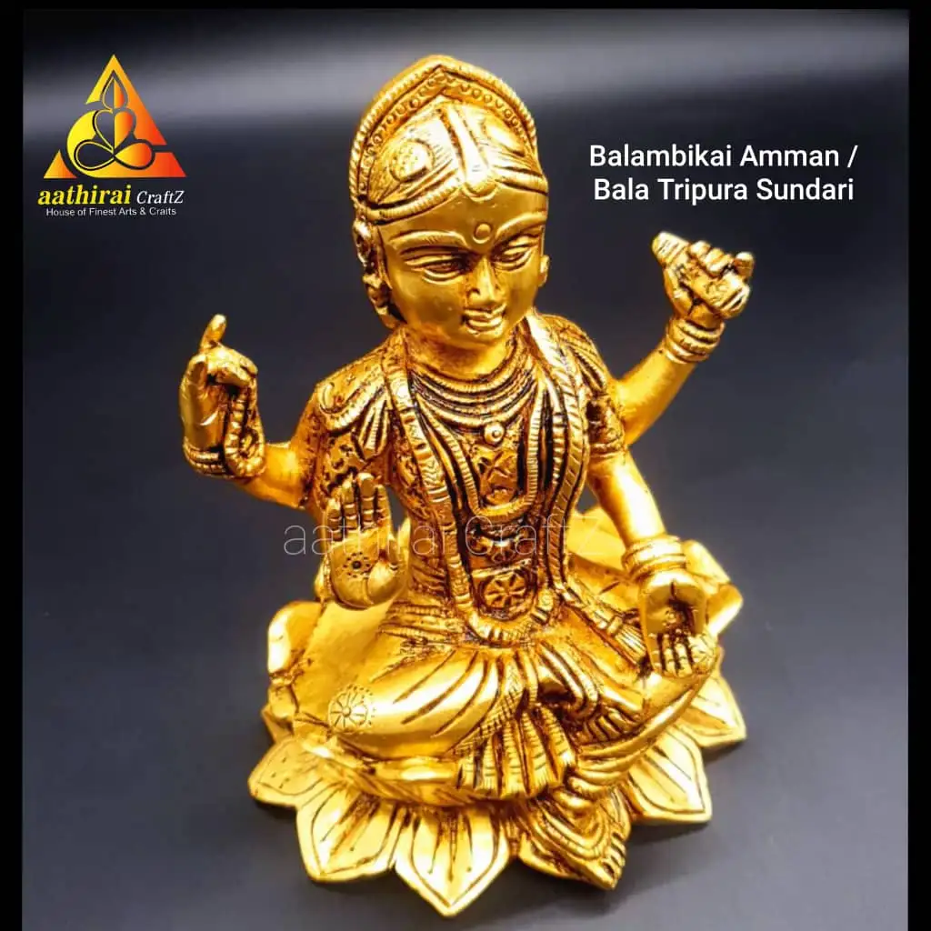 Big Lotus Balambika /   Bala Tripura Sundari - secondary