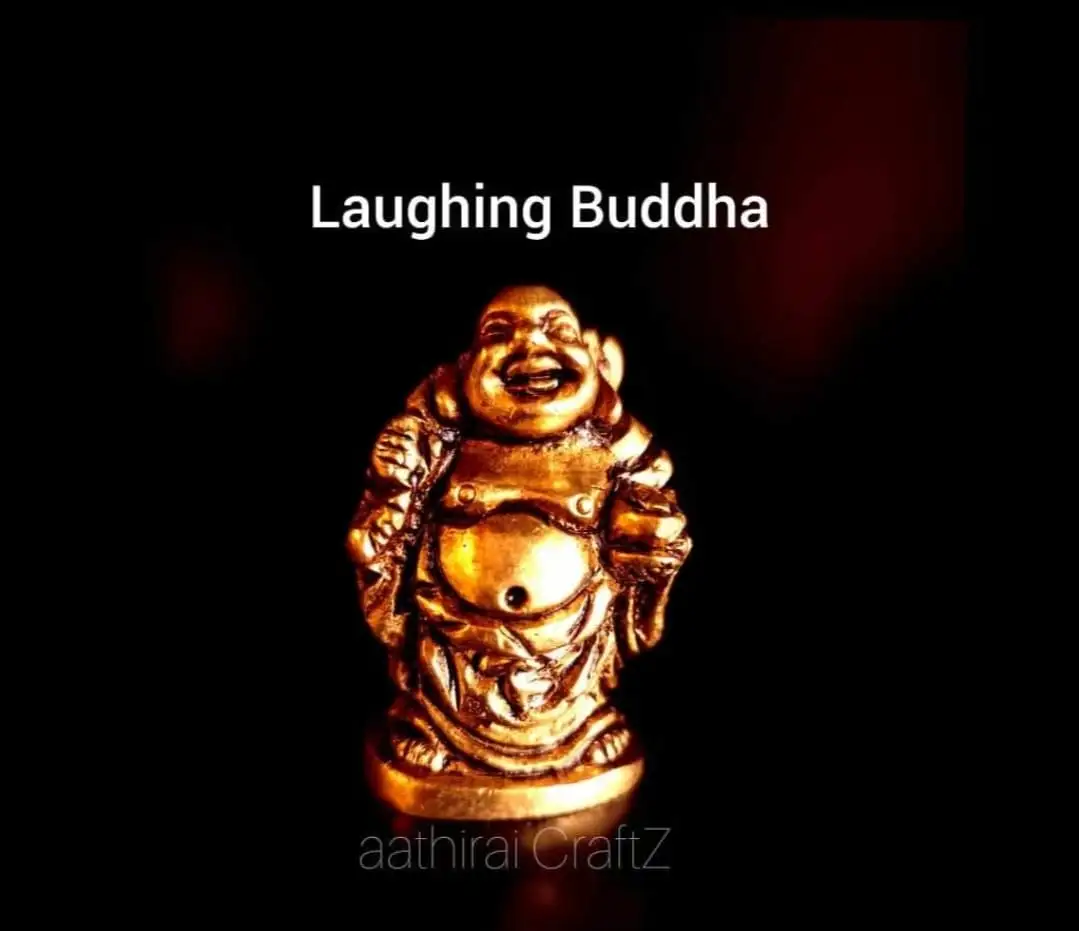 Small Laughing Buddha Statue