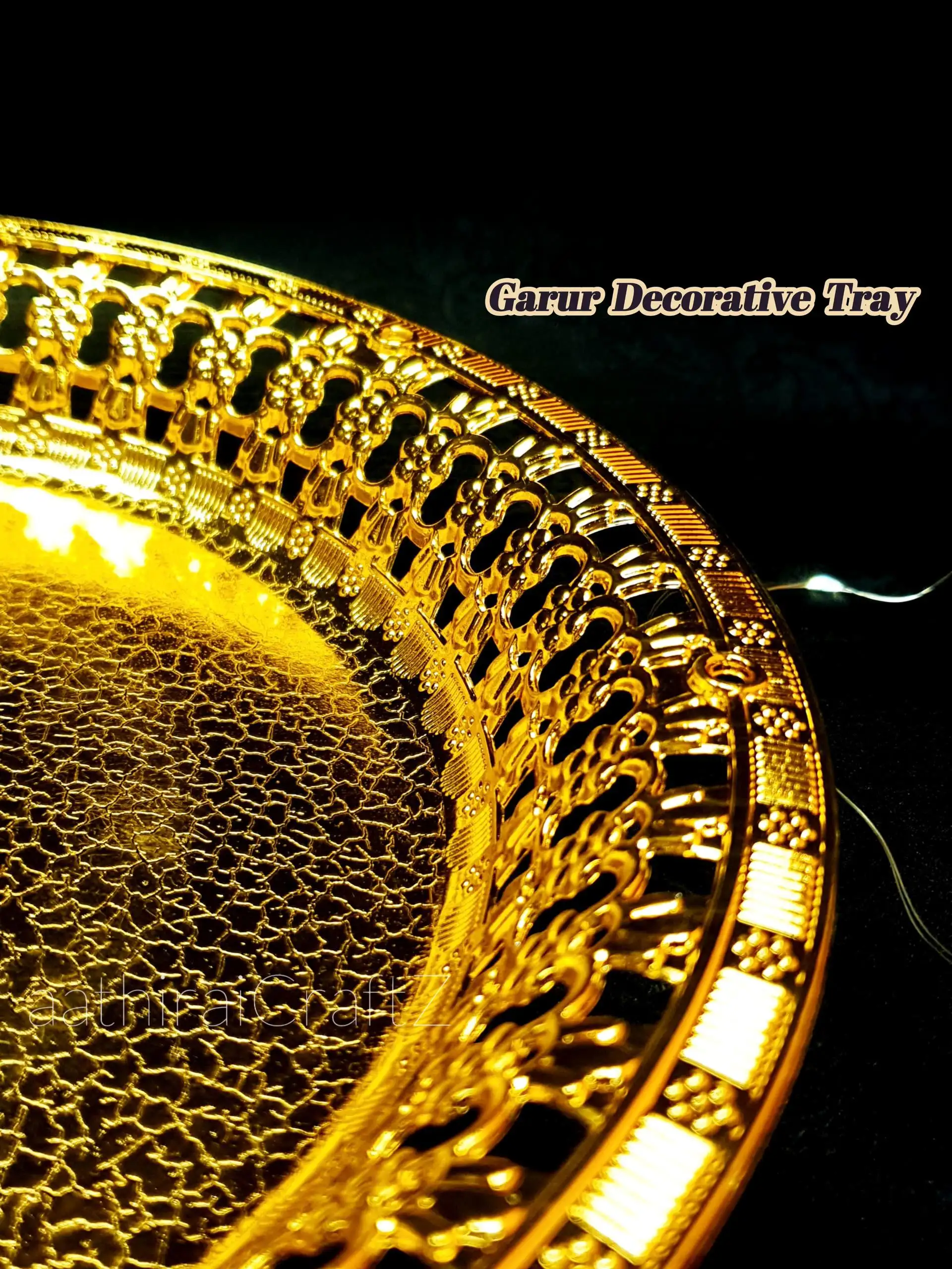 Garur Pooja / Decorative Plates / Pooja Trays - Medium - secondary