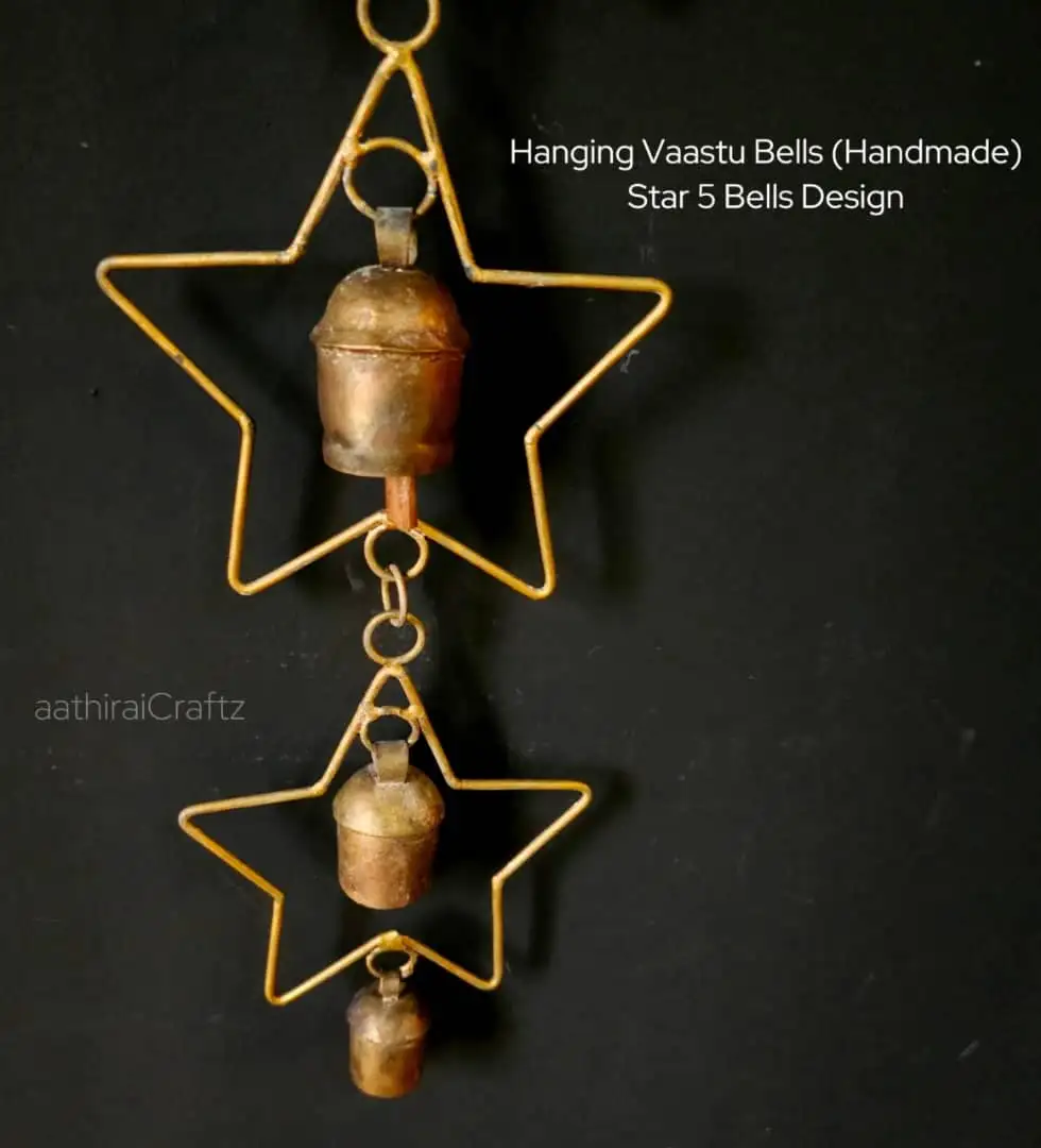 Hanging Vaastu Bell - Star Design - secondary