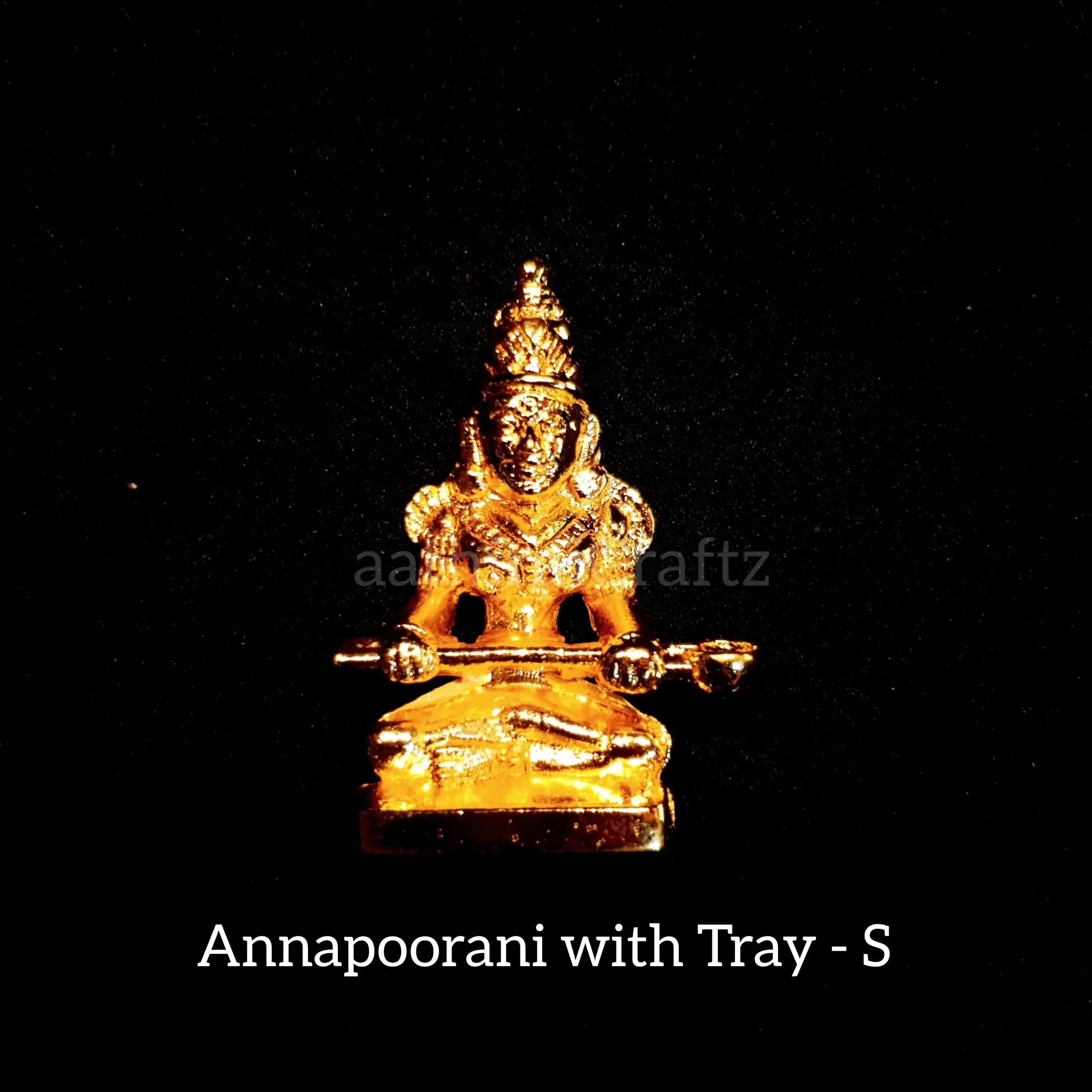 Kaashi Annapoorani with Tray