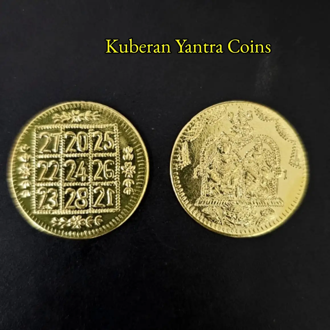 Kubera Yantra Laxmi Coins