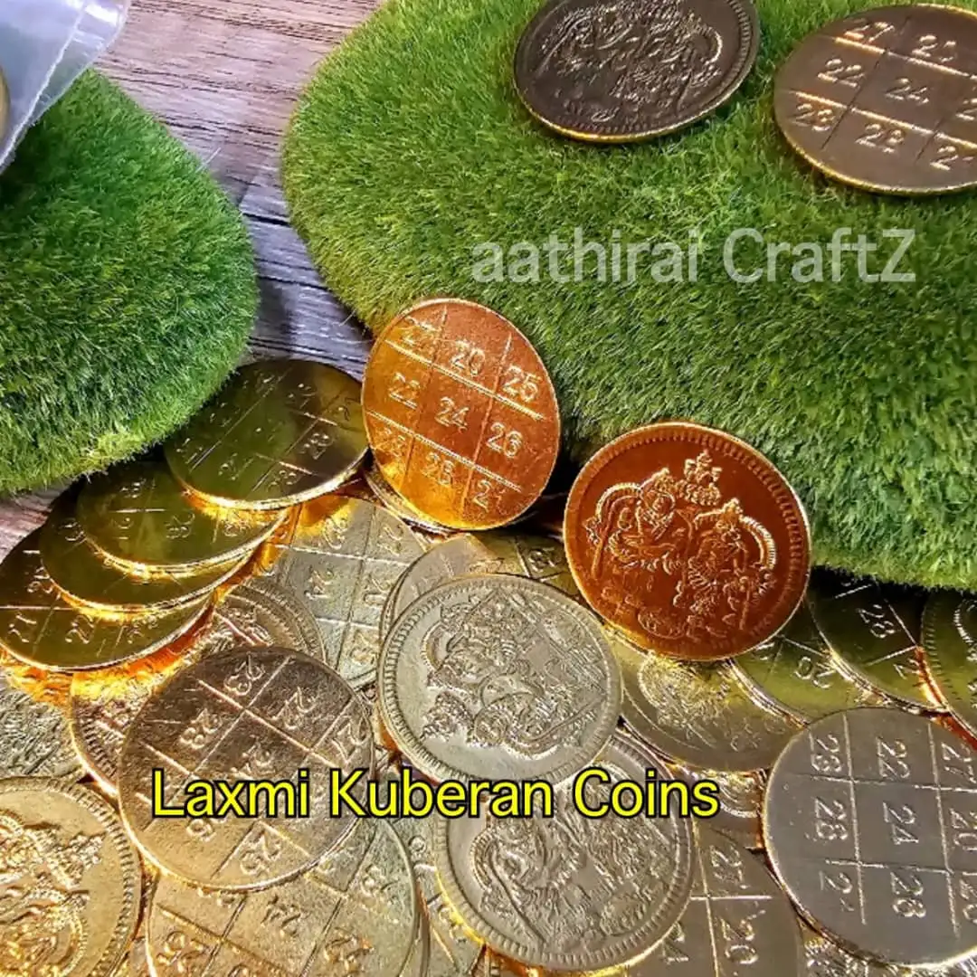 Kubera Gaja Laxmi Coins - secondary