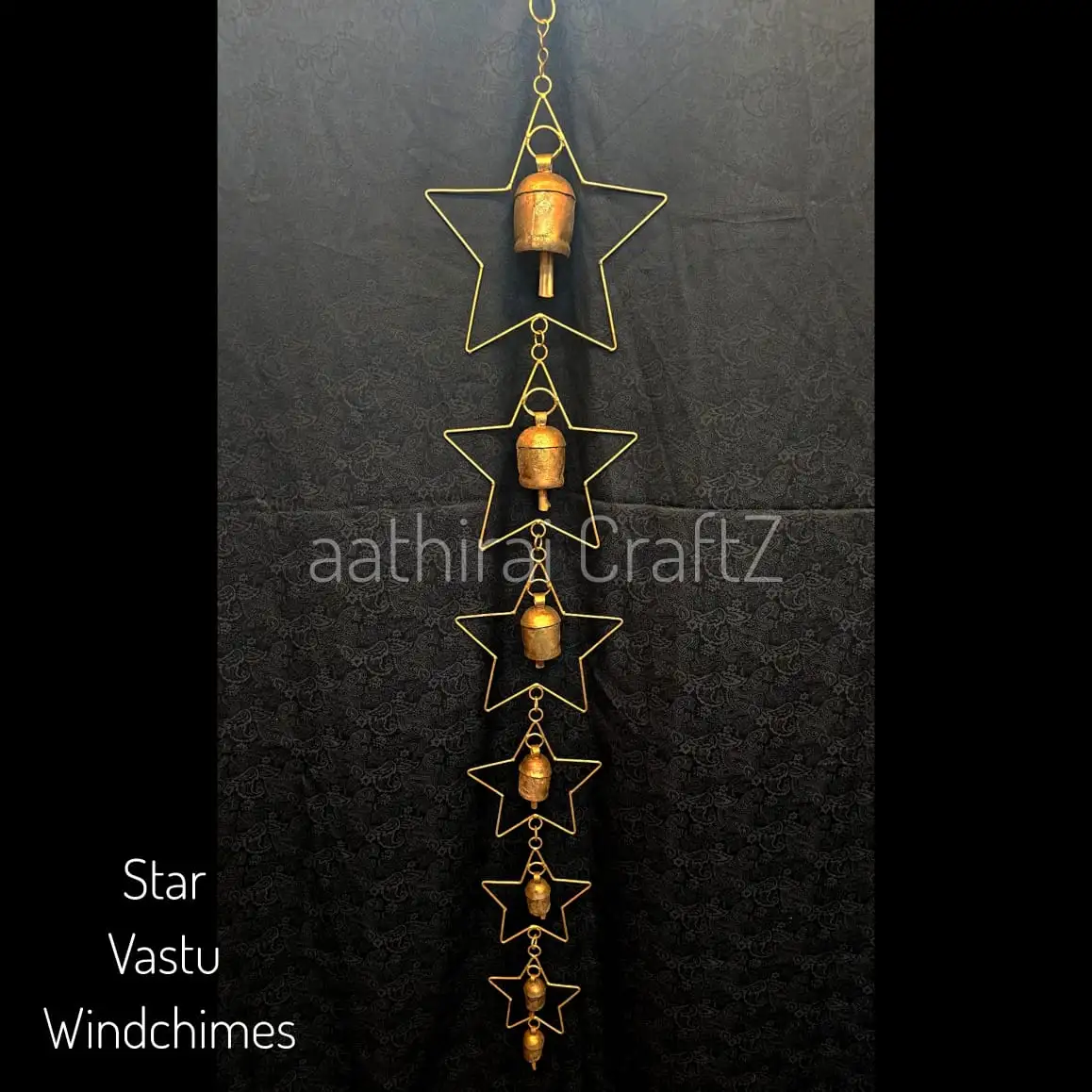 Hanging Vaastu Bells- Star Design 7 Bells