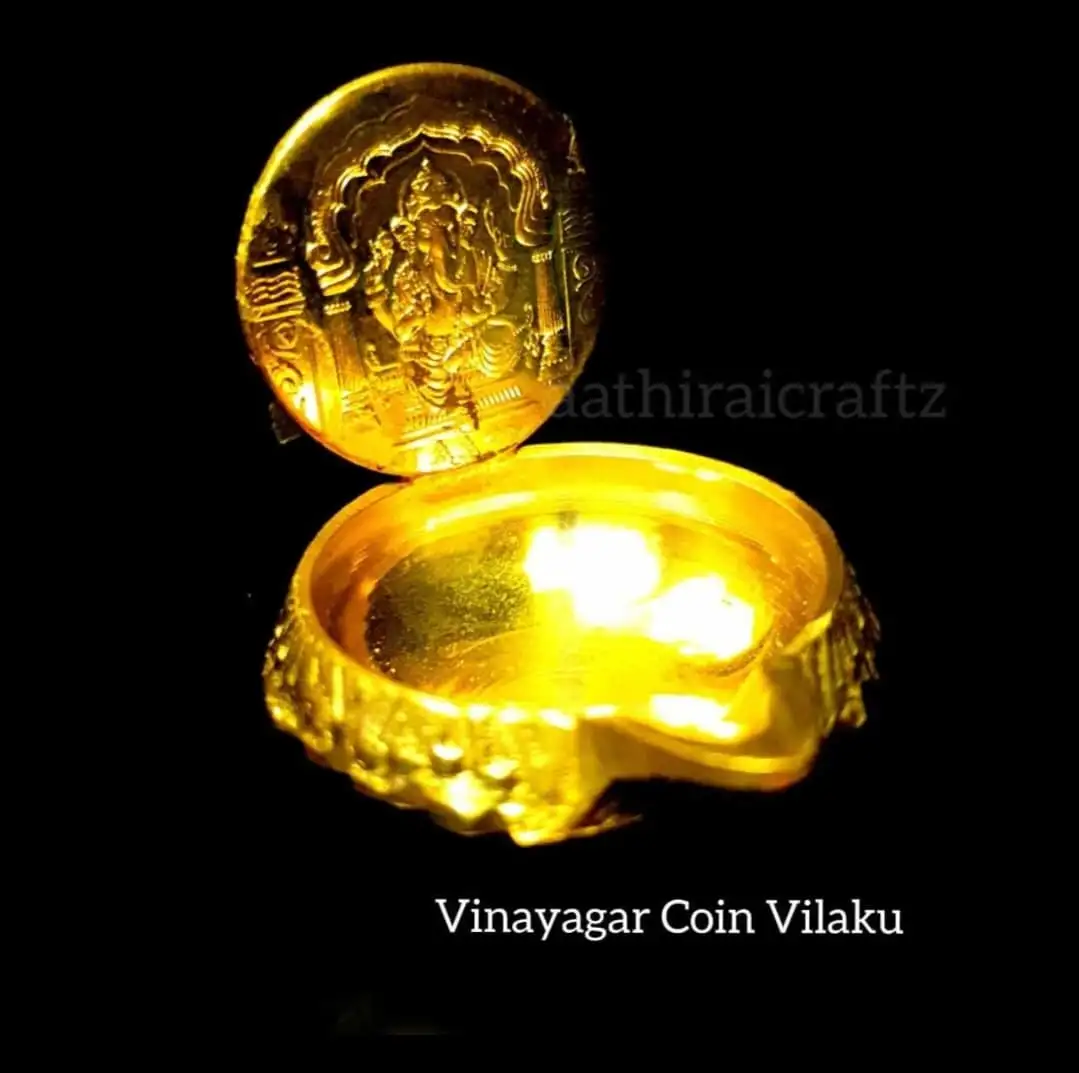 Vinayagar Coin Vilakku