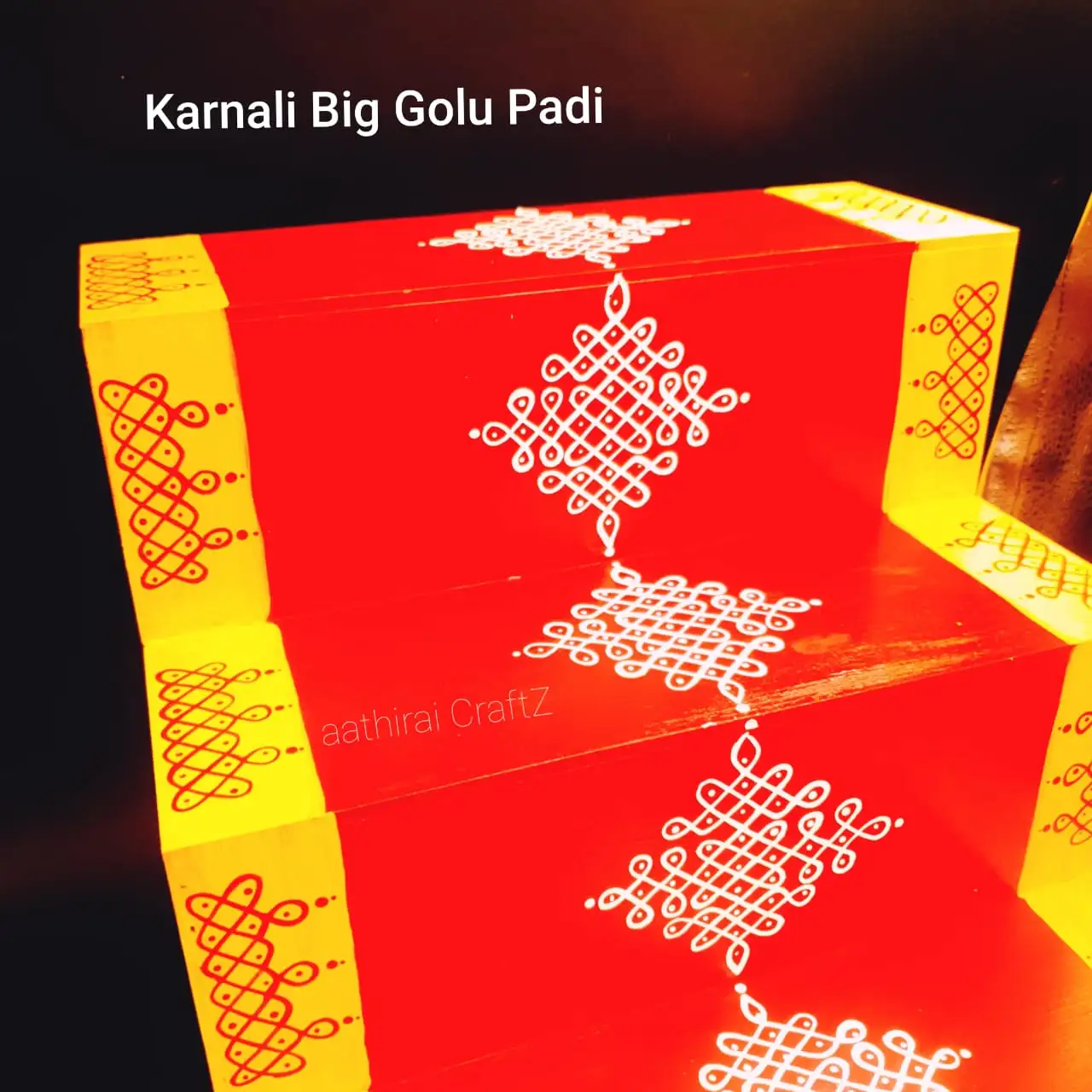 Karnali Big Golu Padi / Big Golu Stairs With Rangoli Art - secondary