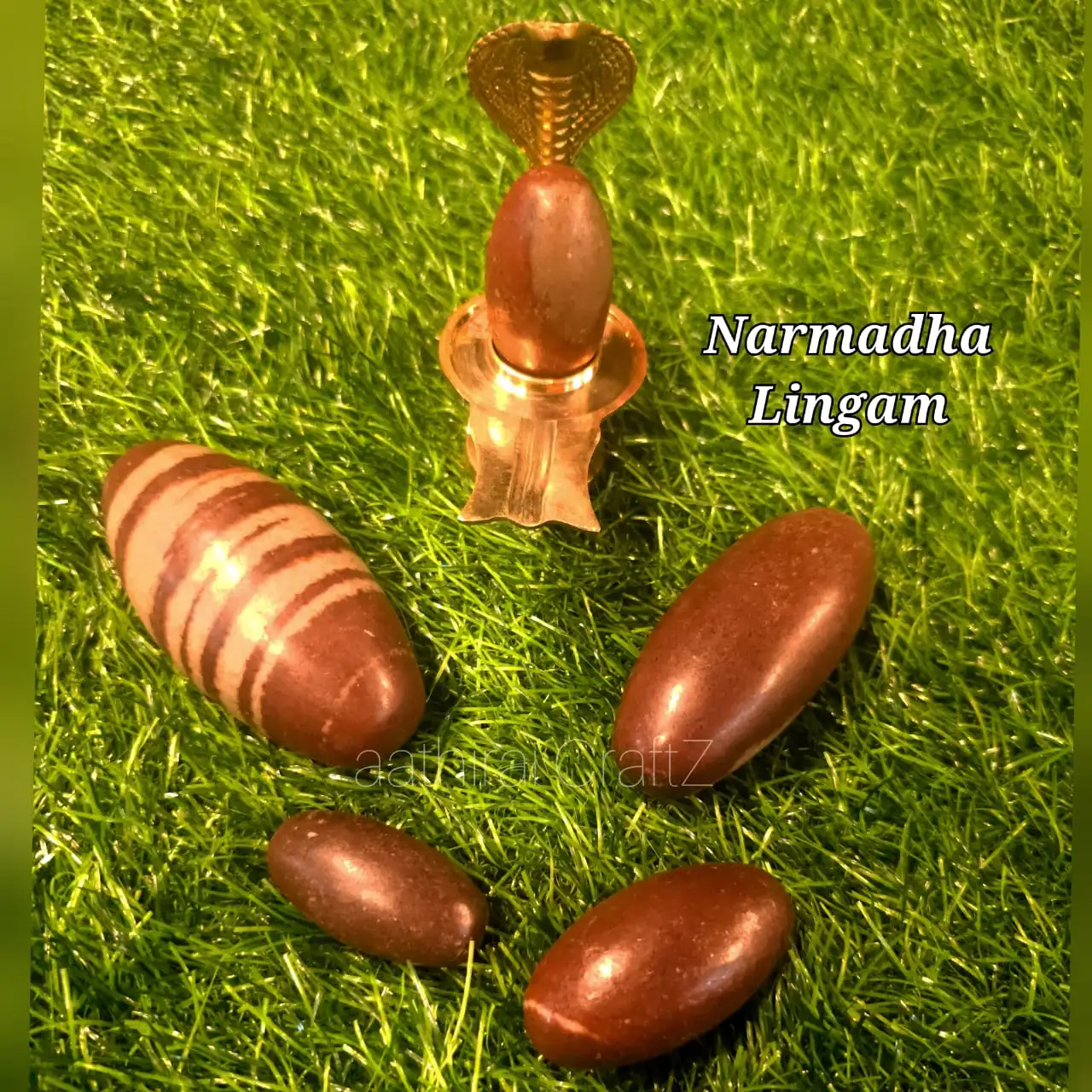 Pure Original Natural Narmada Lingam - Medium