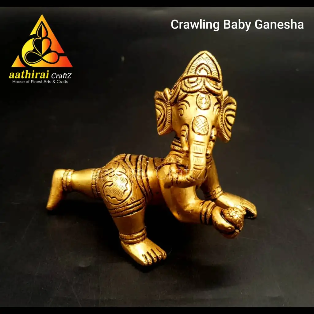 Crawling Baby Ganesha /   Baby Ganapathi