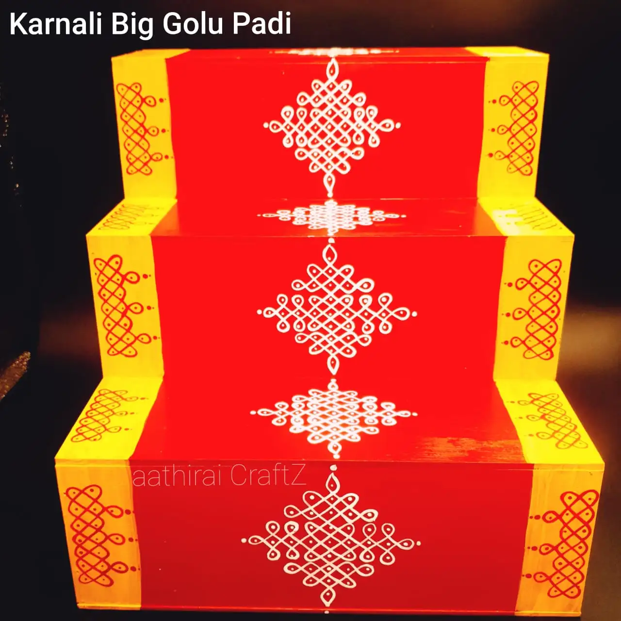 Karnali Big Golu Padi / Big Golu Stairs With Rangoli Art