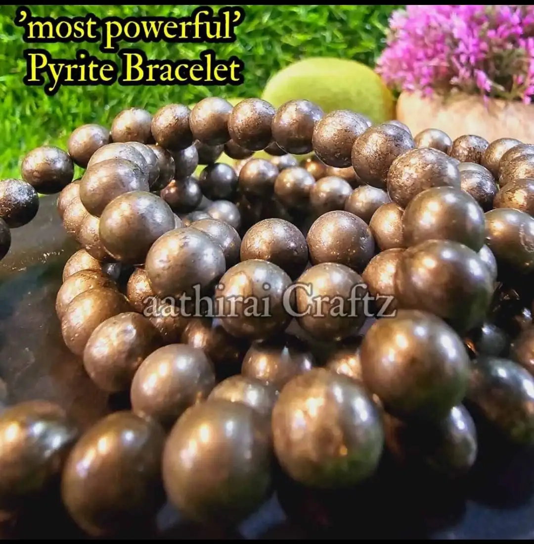 Pyrite Crystal Bracelet - secondary