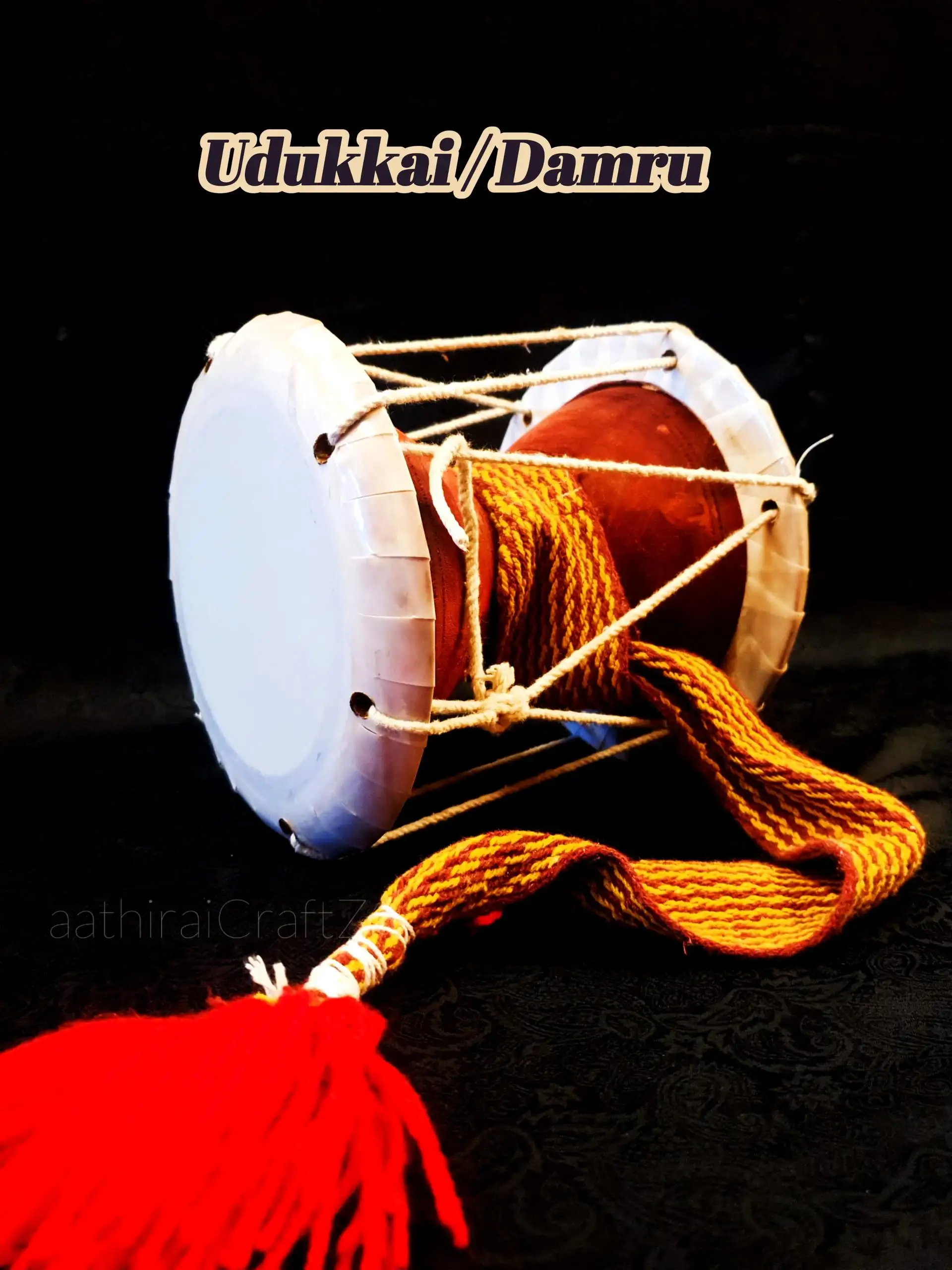 Udukkai / Damru - Large - secondary