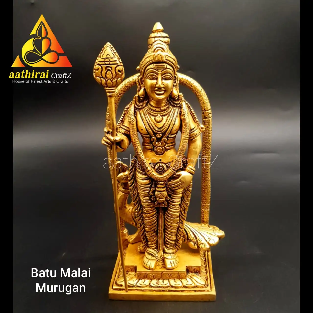 Batu Malai Murugan / Brass Batu Cave Murugan