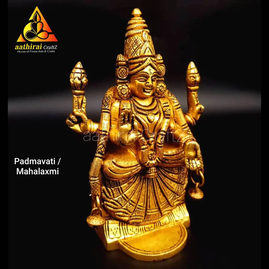 Padmavati / Mahalaxmi Brass Antique Finish - secondary