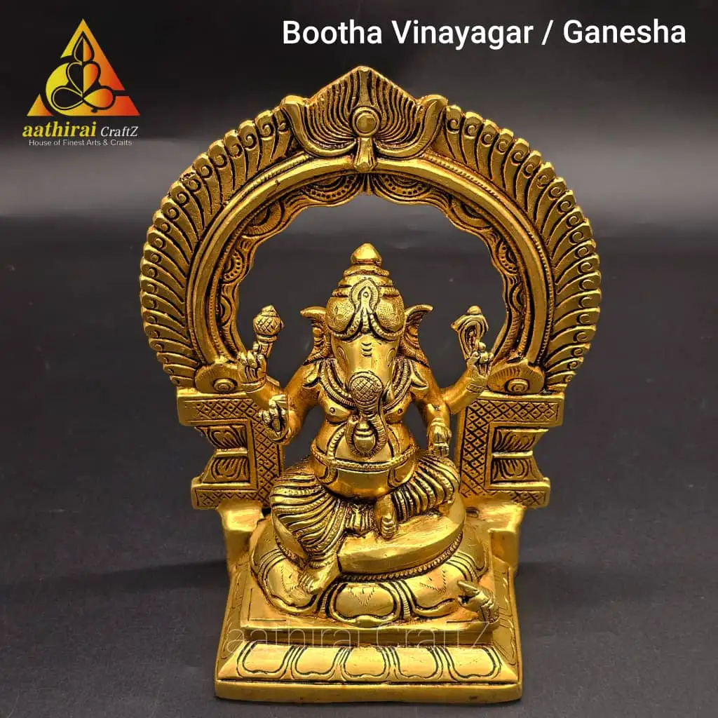 Bootha Vinayagar / Ganesha / Vinayagar in Tiruvachi - secondary