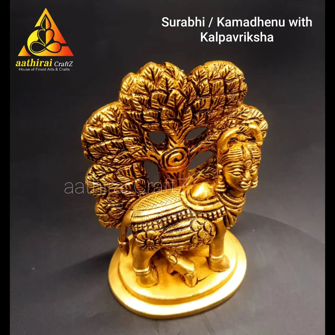Surabhi / Kamadhenu With Kalpavriksha - secondary